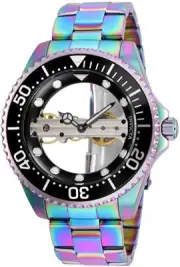 INVICTA Pro Diver Black Transparent Dial Men's Watch 26602