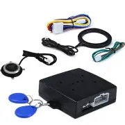 Keyless Entry Car SUV Push Start Button RFID Lock Engine Starter Ignition Alarm (for: Volvo)