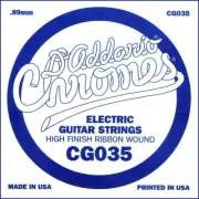 D'Addario CG035 Flat Wound Electric Guitar Single String .035