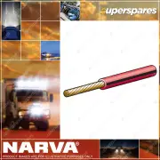 Narva 15Amps 4mm Red Colour Single Core Cable With Black Tracer 30M