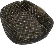 for SHAD SH46 SH 46 Trunk Case Liner Luggage Box Inner Pads Container Tail Lining Rear, for Seat, Bag Protect Motorcycle Accessories Trunk Box Cushion Mat(Black Under The Pad)
