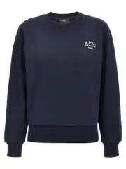 [A.P.C.] A. P.C.-Boxy Rue Madame Felpe Blu-Donna M Blue
