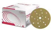 Axalta Audurra Sanding Discs 80Grit 150mm Hook & Loop Dustless x100 Discs