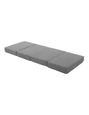 [Giselle Bedding] Foldable Single Foam Mattress in Grey