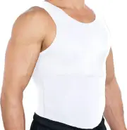 New Mens Compression Shirt Slimming Body Shapewear Undershirt