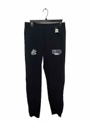 Under Armour Pants Womens S Black Steph Curry Ankle Zips Underrated Golf NEW
