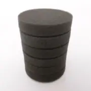 6 Pack of Black Buffing Polishing Pads for Disc Repair Machines