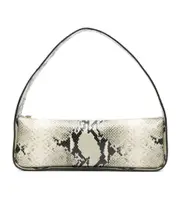 Khaite Lori Top Zipped Shoulder Bag One size beige