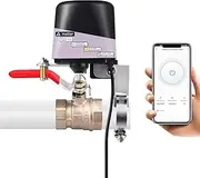 Jinvoo Matter Smart Water Valve, Matter Valve, Electric Smart Valve, Automatic Ball Valve Watering Timer, Sprinkler Controller, for Applee Home, Alexa, Google Home, SmartThingss, Requires Matter Hub