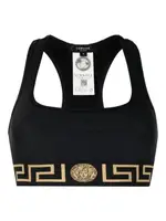[Versace] Versace-Bralette Sportiva Bordo Greca-Donna XS