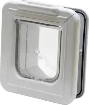 Closer Pets CAT MATE Elite Microchip Cat Flap w/Timer Control 355W