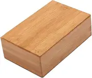 1pc Bricks Yoga Practice Blocks Flexibility Yoga Block Yoga Brick Cork Yoga Auxiliary Brick Meditation Blocks Yoga Training Brick Wooden Yoga Brick Yoga Practice Brick Kisangel