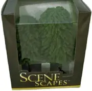 BACHMANN 2) 5.5" - 6.5" DARK GREEN DECIDUOUS TREE HO O On30 Model Railroad BAC06