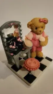 Cherished Teddies Maxine D' Face Membears Only Club CT013 Figurine BC1 2001