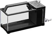 Fish Tank Kit | 1.5 Gallon Aquarium Starter Set | Fish Tanks with LED Light Filter, Small Quiet Pump Kit with Filtration System, Quiet Filter Pump, USB Power, Ideal for Betta, Shrimp, Home, Office