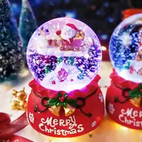 在飛比找蝦皮購物優惠-🐾圣誕節水晶球音樂盒飄雪花創意禮物送孩子兒童男生女朋友閨蜜老