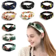 Boho Twisted Headband Women Girl Twist Knot Elastic Hair Ties Sports Hair Band