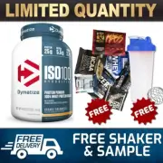 DYMATIZE ISO 100 || 3lb || WPI HYDROLIZED WHEY PROTEIN ISOLATE#