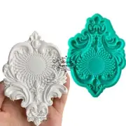 Flower Frame Silicone Mold Making Resin Fondant Chocolate Cake Decoration Moulds