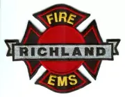 Richland Fire EMS Department Patch Washington WA
