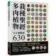 多肉植物栽種聖經完全圖鑑版630 ：集結60年研究經驗，栽培年曆獨家收錄！教你從外觀辨識、種植技巧、到組合盆栽應用，走進迷人的多肉世界！/向山幸夫《蘋果屋》 綠手指 【三民網路書店】