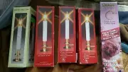 5 vintage Electric Candle Lamps 4 auto dusk dawn Madison Avenue New York city