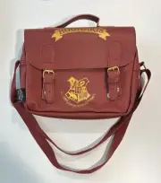 HARRY POTTER Hogwarts Satchel Bag Brown New