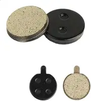 KPSTED 2 Pcs Electric Scooter Brake Pads,Fit For Xiaomi, M365 1S Pro 2 Mi 3 Semi-Metallic Replacement Parts Kit Scooter brake rotor pad(Pro and 1S- 2pcs)