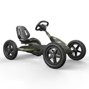 Berg Jeep Junior Kids/Children's Pedal Go Kart Ride On Toy Car Green 3-8y