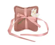 Wedding Ring Bearer Holder Pillow (pink)