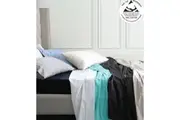 Single Flat Sheet Cotton 400TC - Latte