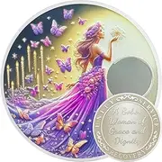Original Butterfly Fairy Sobriety Chip Sobriety Women Two Years Sobriety Coin AA Chip and Medallion AA NA WAA Coin Recovery Chip Sobriety Sign Sobriety