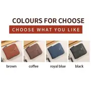 Full Impact Protective Functional Lightweight Zippered Retro Square Men's Wallet