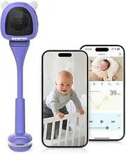 Baby Camera Monitor, BOOPOO 2K HD Baby Monitor with Camera with Audio Viedo for AI Solution for Breathing Tracker
