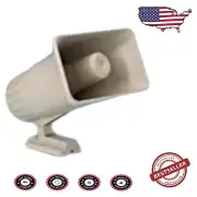 Compact Self-Contained Security Siren - Corded Electric & Motion Activated
