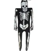 Morphsuit Costume Glow in Dark Skeleton Adult Costume Mens Size M New