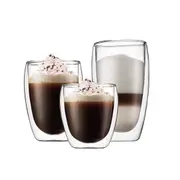 450ml Double Wall Coffee Glass Tea Cup