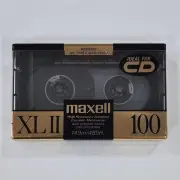 Factory Sealed MAXELL XL II Cassette Tape 149m 489ft IEC Type II High Cr02 New