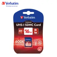 在飛比找momo購物網優惠-【Verbatim 威寶】16GB UHS-I SDHC 記