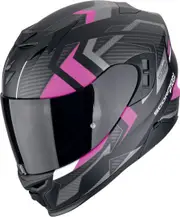 Scorpion EXO-520 Evo Air Sensus Helmet, black-pink, Size 2XS for Men Black Pink