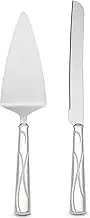 Lenox Cake Knife & Server Adorn Set, Silver