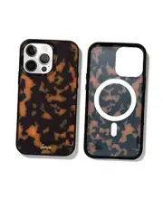 Case for iPhone 13 Pro | Compatible with MagSafe | 10ft Tort - Brown Tort (MS)