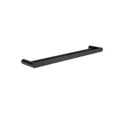 MEIR Curvae Double Towel Rail - 600mm - Matte Black