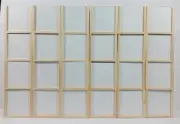 24 Drawer Wooden Advent Calendar, DIY Unfinished Storage Box, Ready to Decorate