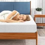 [IULULU] Twin Mattress, 8-Inch Twin Memory Foam Mattress - Green Tea Gel Infused, Medium-Firm for Cool Sleep and Pressure Relief Mattress in a Box, CertiPUR-US Certified