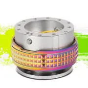 NRG SRK-210SL-MC STEERING WHEEL QUICK RELEASE KIT GEN 2.1 SILVER/NEO CHROME RING