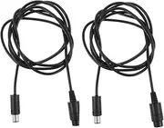 Levemolo 2pcs Gamepad Wire Extender for Flexible Gaming Reliable Connection Cable for Extended Compatible with Multiple Devices Tangle Design for Seamless Play