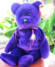 TY Princess Beanie Baby ~ Diana Princess of Wales ~ 1997 Second Edition