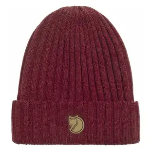 【Fjallraven 小狐狸 Byron Hat 羊毛帽《橡木紅》】F77388/保暖帽/毛帽/休閒帽