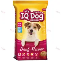 在飛比找蝦皮購物優惠-IQ Dog聰明狗乾糧-牛肉口味（15Kg / 包）IQ聰明